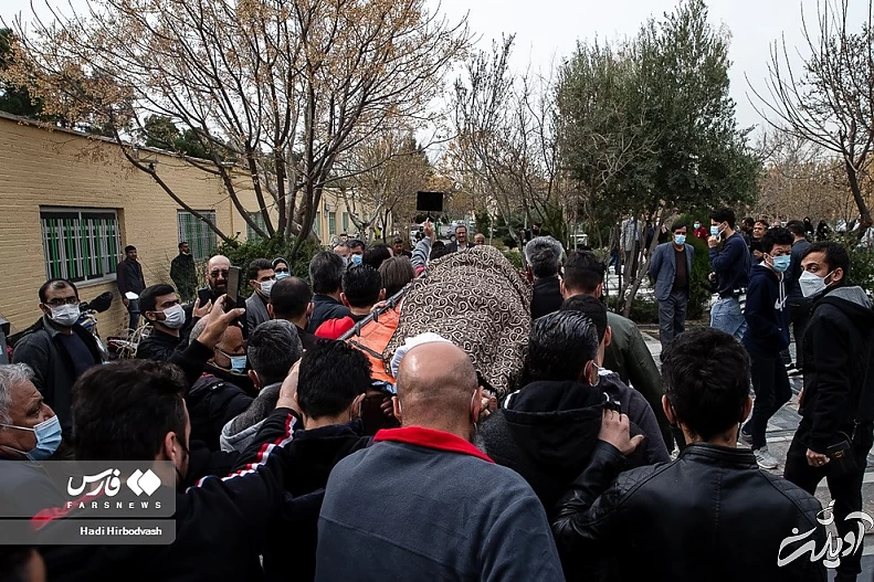 (تصاویر) خاکسپاری زهره فکور صبور